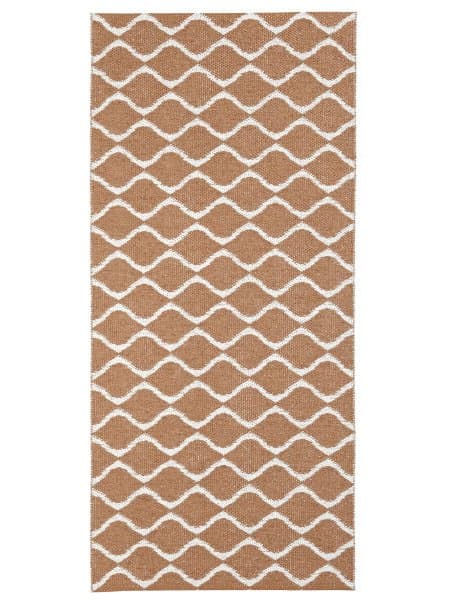 Plastmattor - Horredsmattan Wave (rost) (Storlek: 70 x 100 cm)