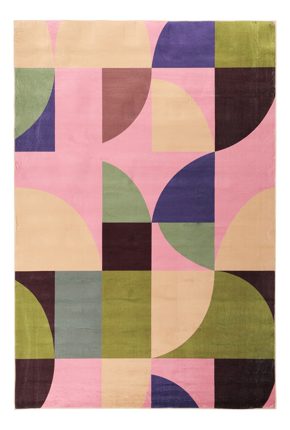 Wiltonmatta - Kalami (rosa/multi) (Storlek: 200 x 280 cm)