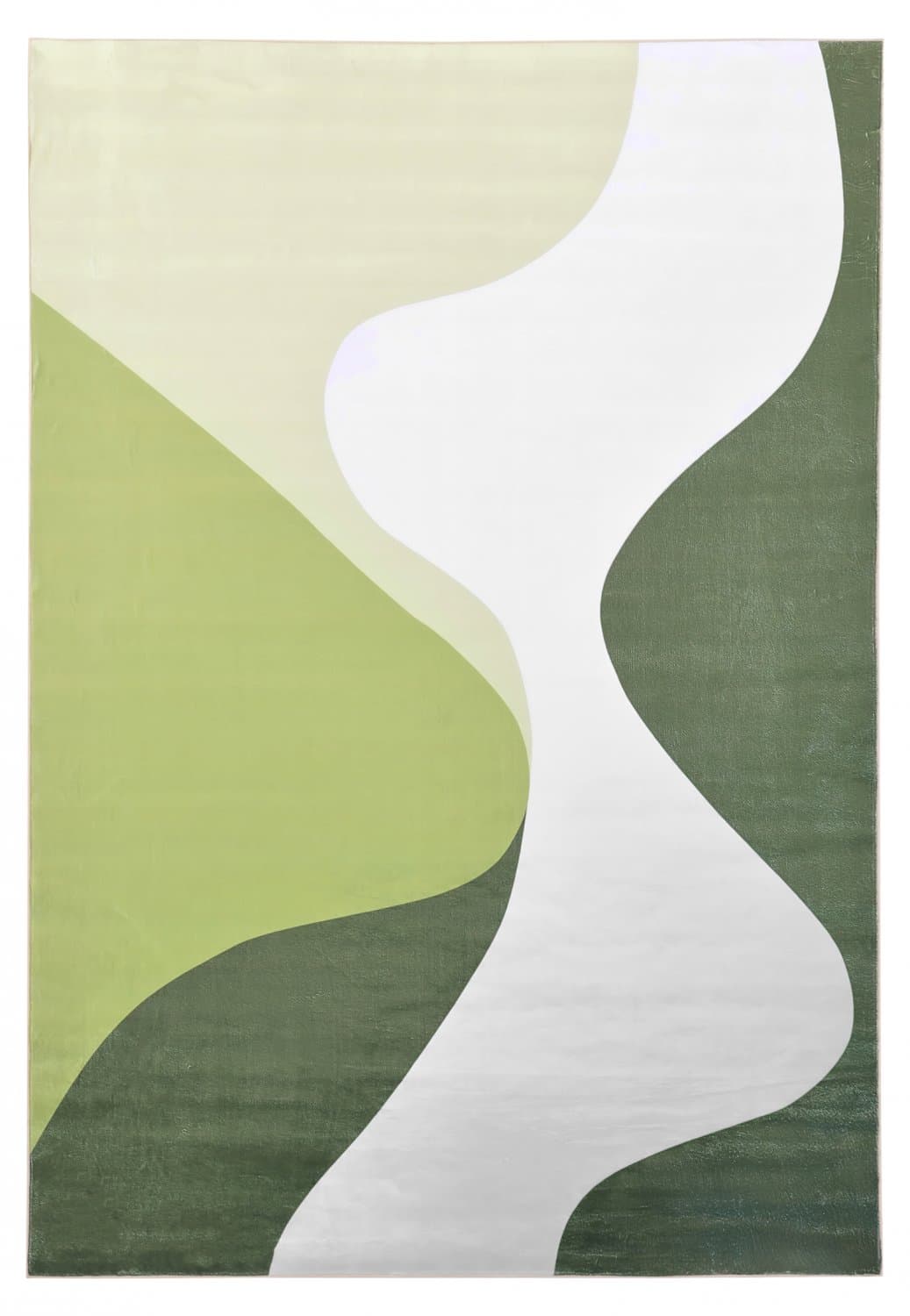 Wiltonmatta - Leiden (grön) (Storlek: 200 x 280 cm)
