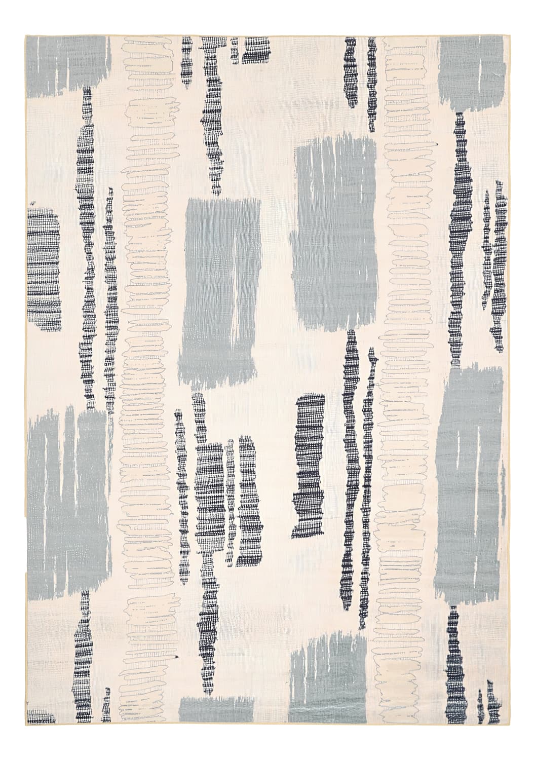 Wiltonmatta - Lucerne (grå/multi) (Storlek: 160 x 230 cm)