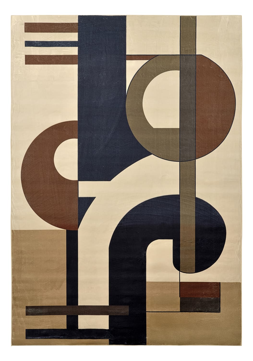 Wiltonmatta - Nysa (brun/multi) (Storlek: 200 x 280 cm)