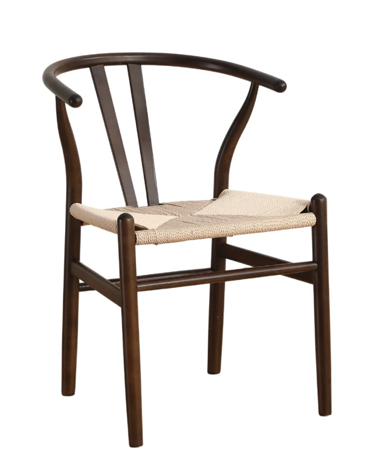 Stol - Alta (valnöt/beige) - 2 st (Storlek: Standard)