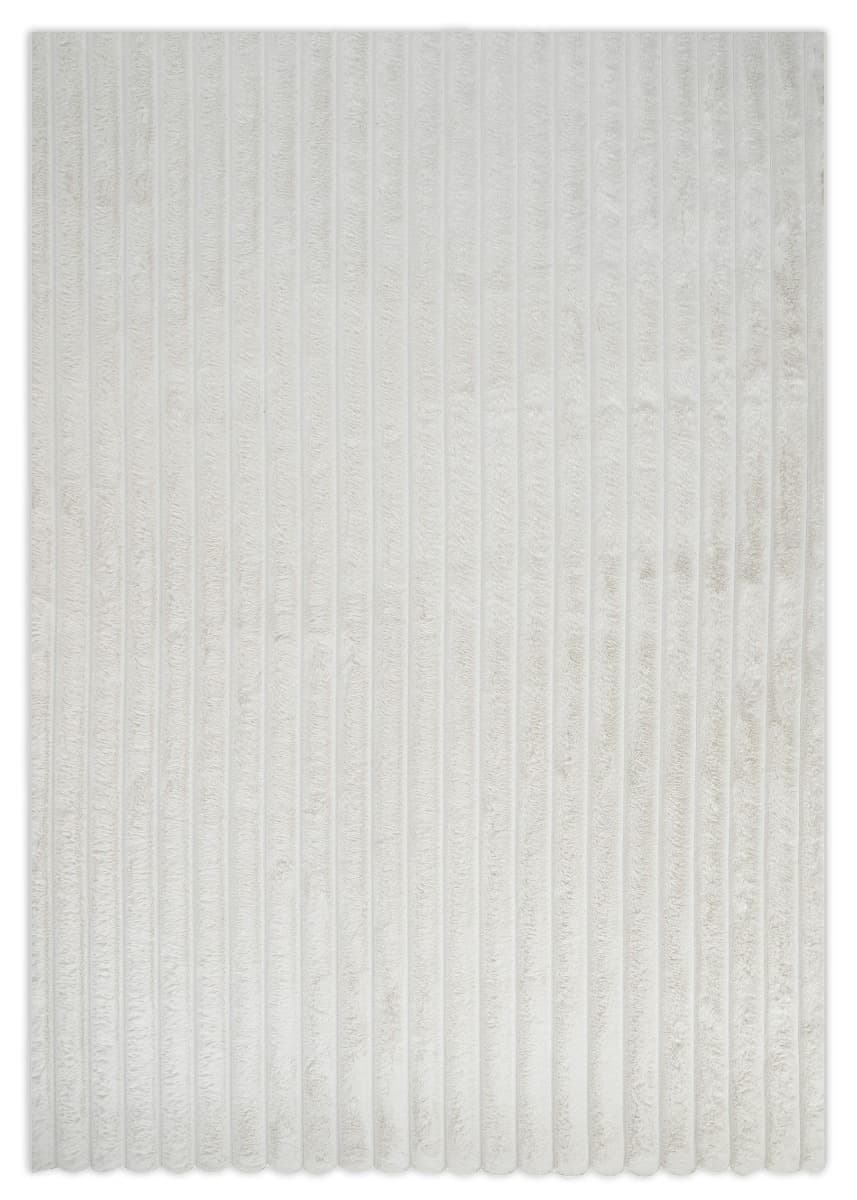Rabbit Stripe Offwhite 160x230 cm Pälsmatta
