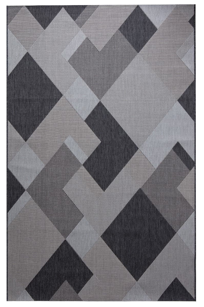 Vexora Svart 160x230 cm Inom- och Utomhusmatta