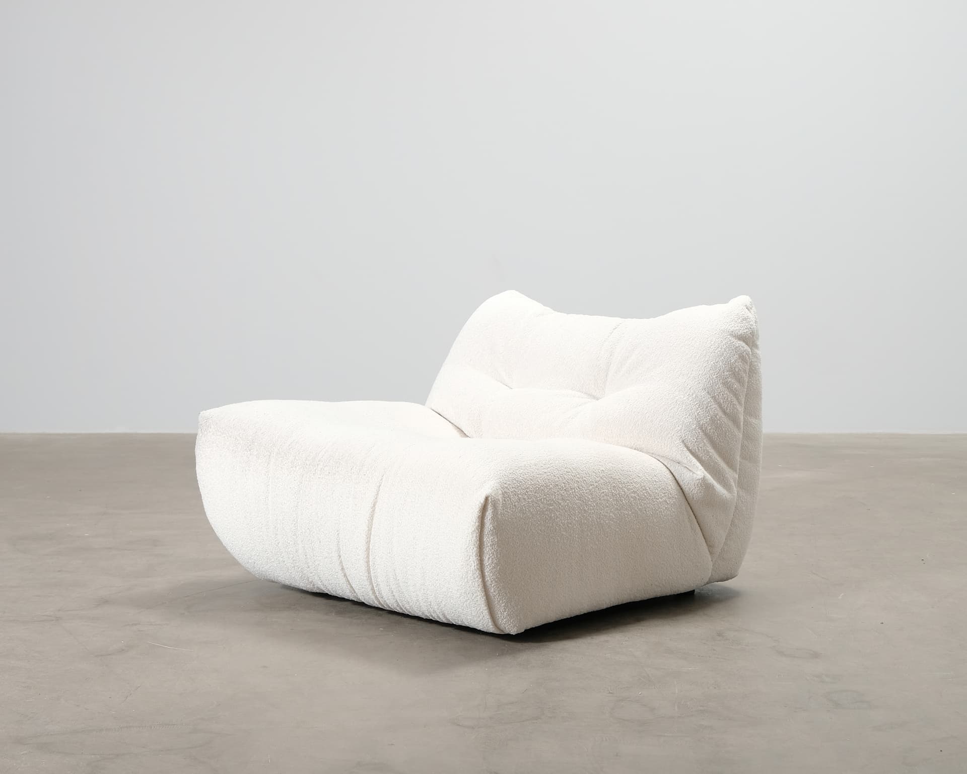 Decotique Mono soffmodul (vänster) / fåtölj, vit