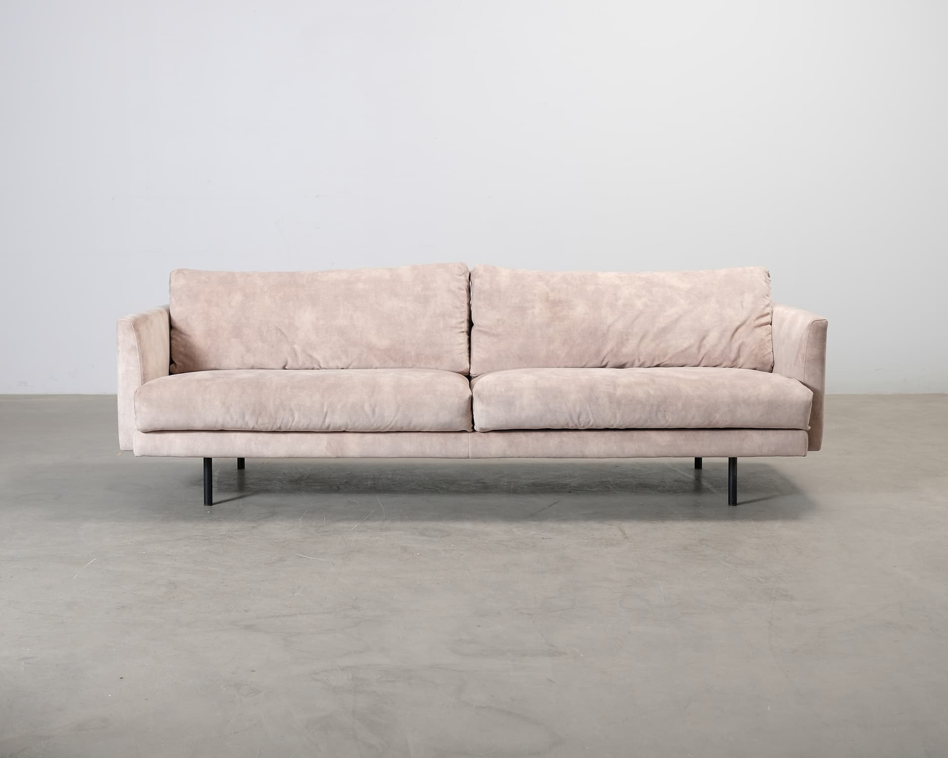 Asko Neiser Bogart 3-sits soffa ljusbeige.