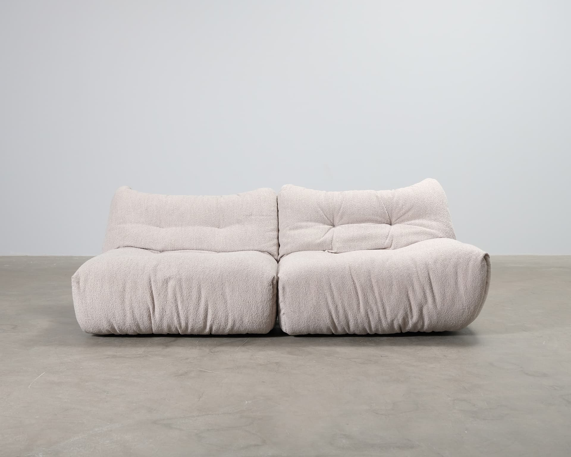 Decotique Mono 2-sits modulsoffa Clay Beige