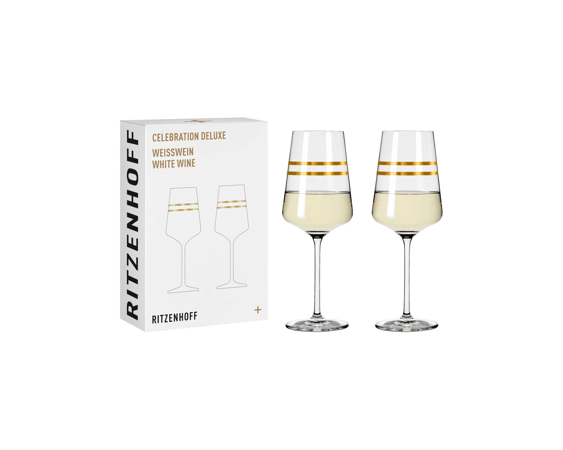Ritzenhoff Celebration Deluxe vitvinglas 40 cl, set om 6
