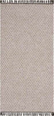 Plast- och garnmattor - Horredsmattan Julie Mix (grå) (Storlek: 70 x 100 cm)