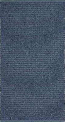 Plast- och garnmattor - Horredsmattan Marion Mix (blå) (Storlek: 80 x 150 cm)