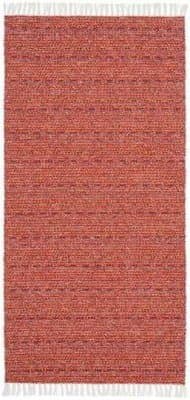 Plast- och garnmattor - Horredsmattan Svea Mix (röd) (Storlek: 150 x 140 cm)