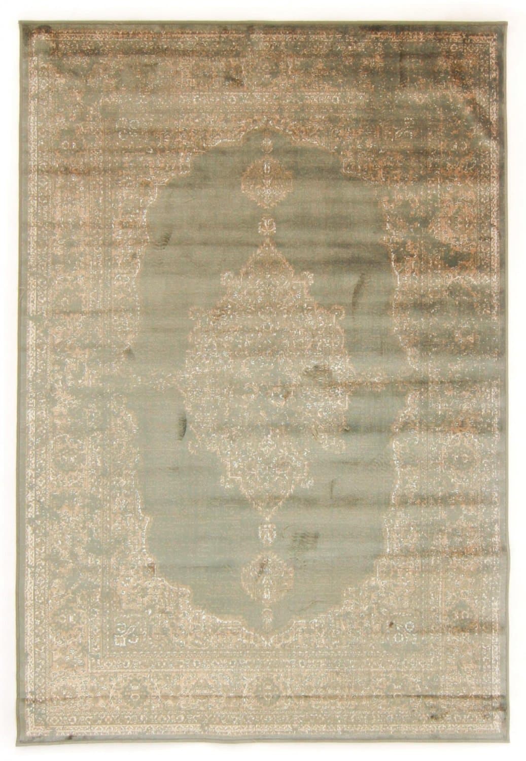 Wiltonmatta - Paola (grön) (Storlek: 185 x 275 cm)