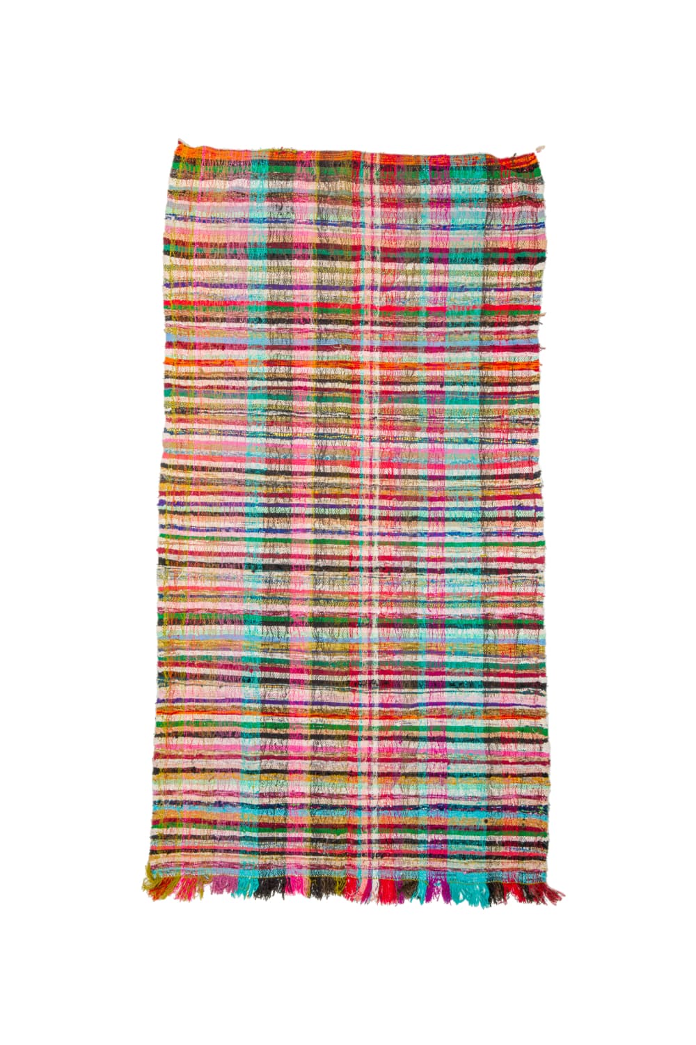 Marockansk Boucherouite-matta 160 x 300 cm (Storlek: 160 x 300 cm)