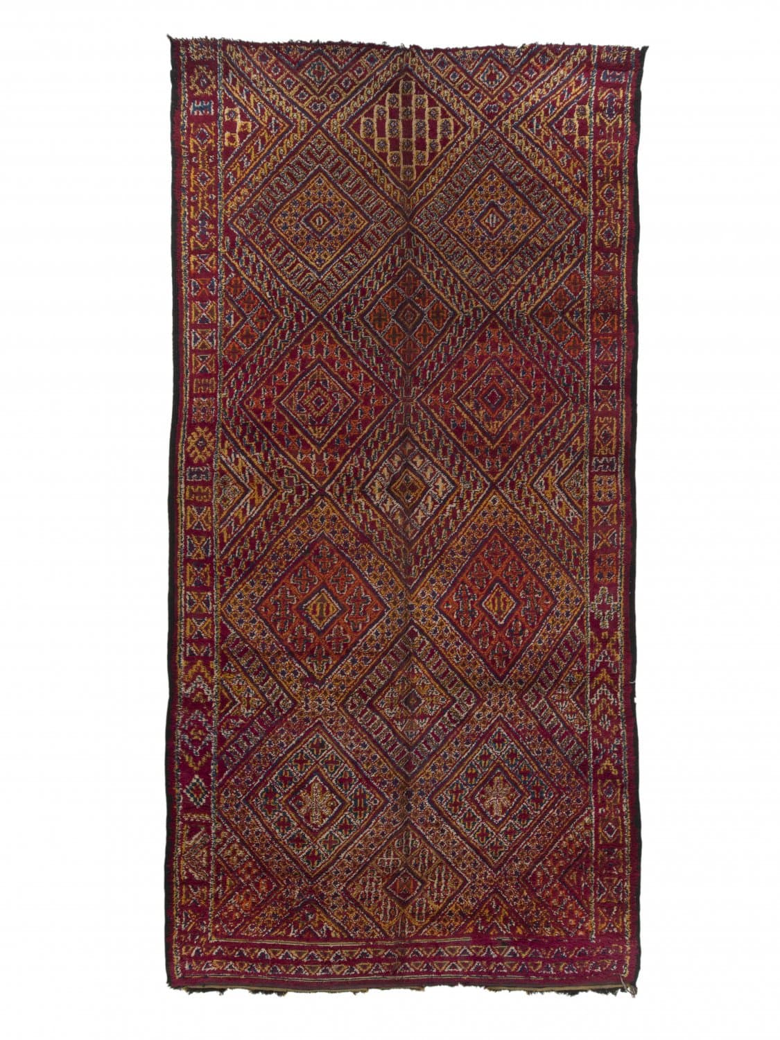 Kelimmatta Marockansk Azilal Special Edition 440 x 220 cm (Storlek: 440 x 220 cm)