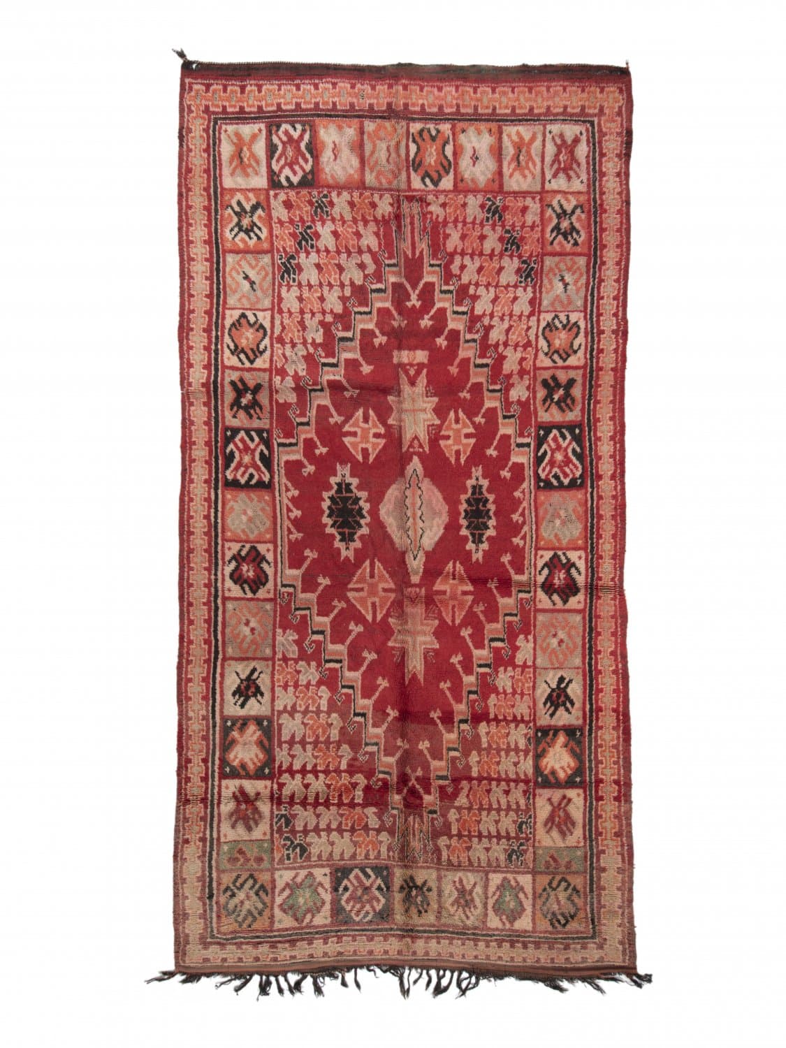 Kelimmatta Marockansk Azilal Special Edition 380 x 180 cm (Storlek: 380 x 180 cm)