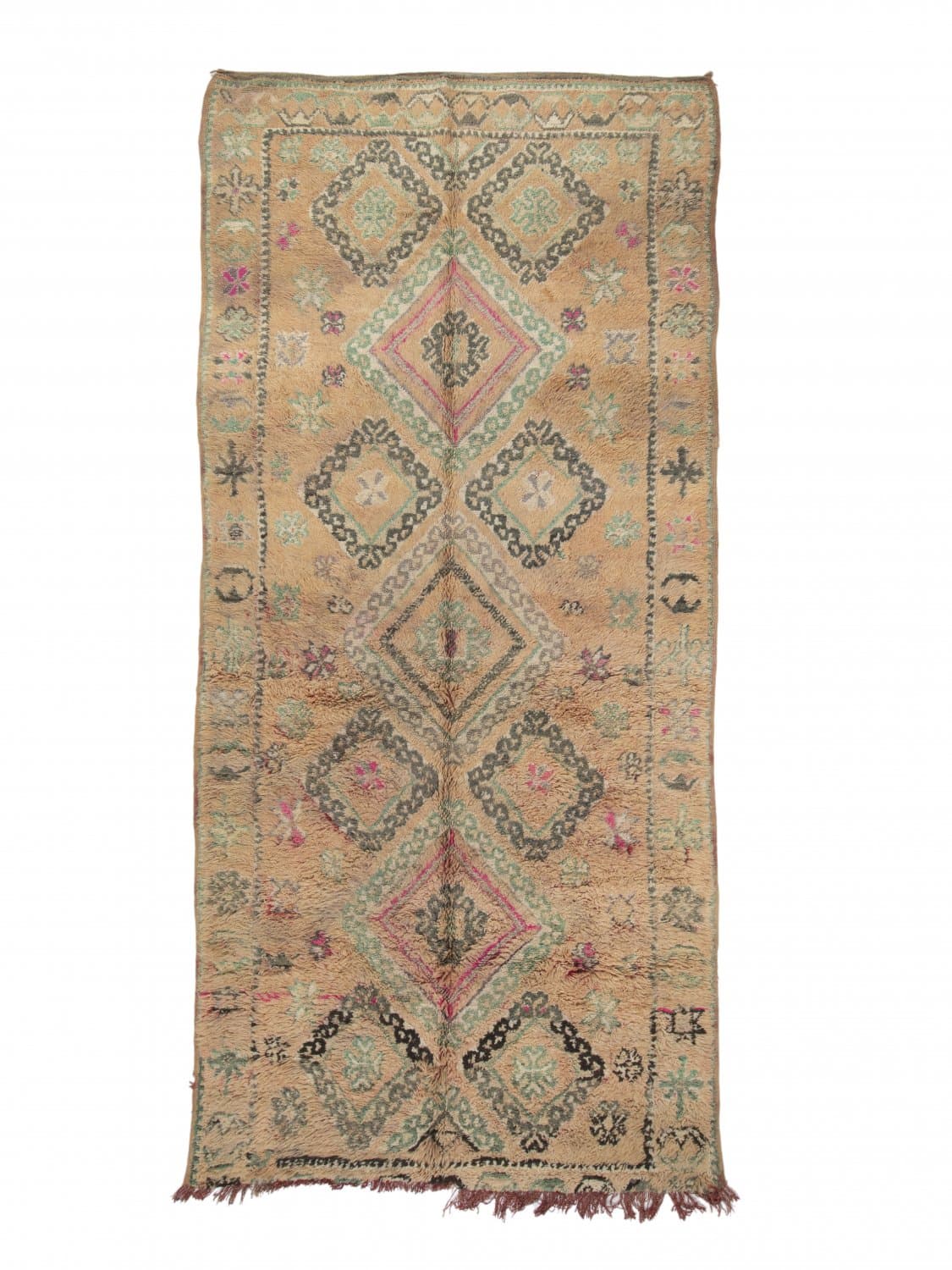 Kelimmatta Marockansk Azilal Special Edition 390 x 190 cm (Storlek: 390 x 190 cm)