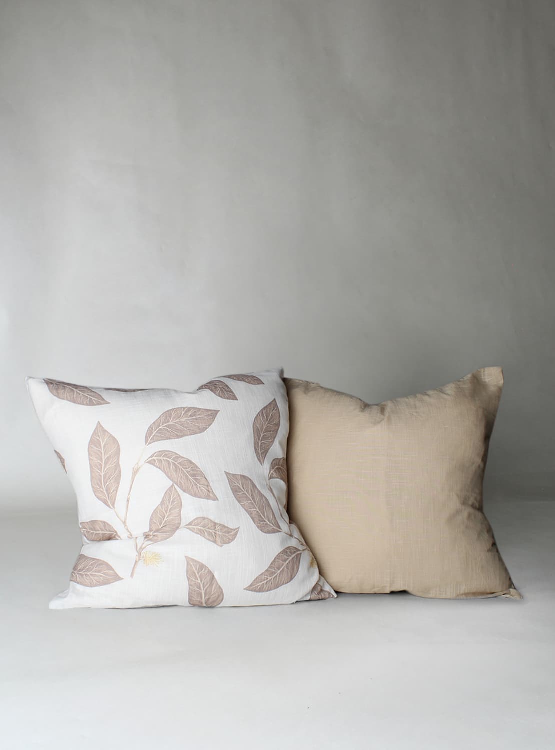 Kuddfodral 2-pack - Morris (beige) (Storlek: 45 x 45 cm)