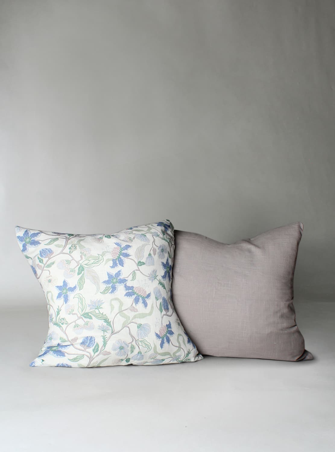 Kuddfodral 2-pack - Sollan (grön) (Storlek: 45 x 45 cm)