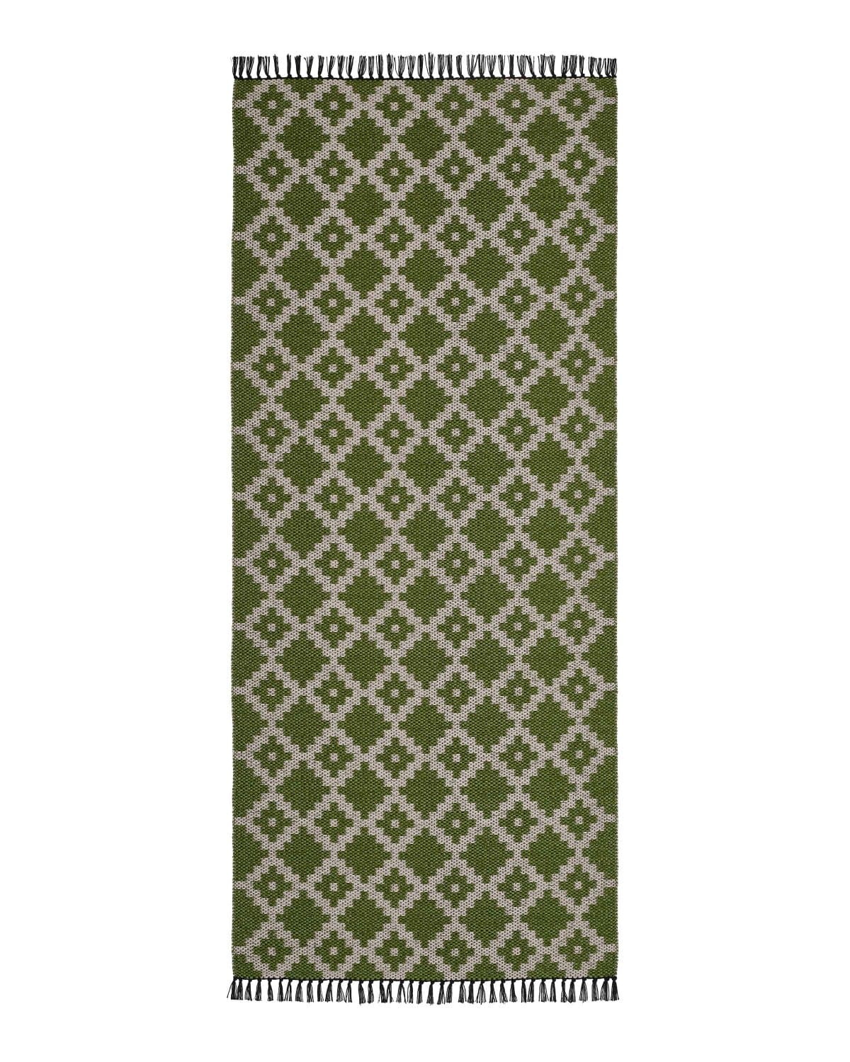 Plastmattor - Horredsmattan Leia (grön) (Storlek: 80 x 150 cm)