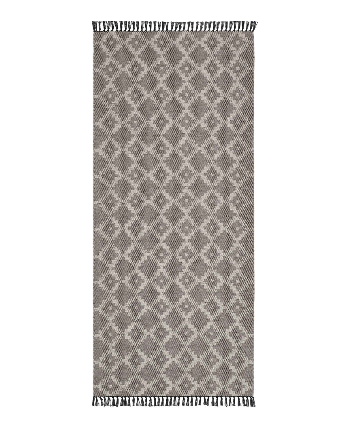 Plastmattor - Horredsmattan Leia (greige) (Storlek: 80 x 150 cm)