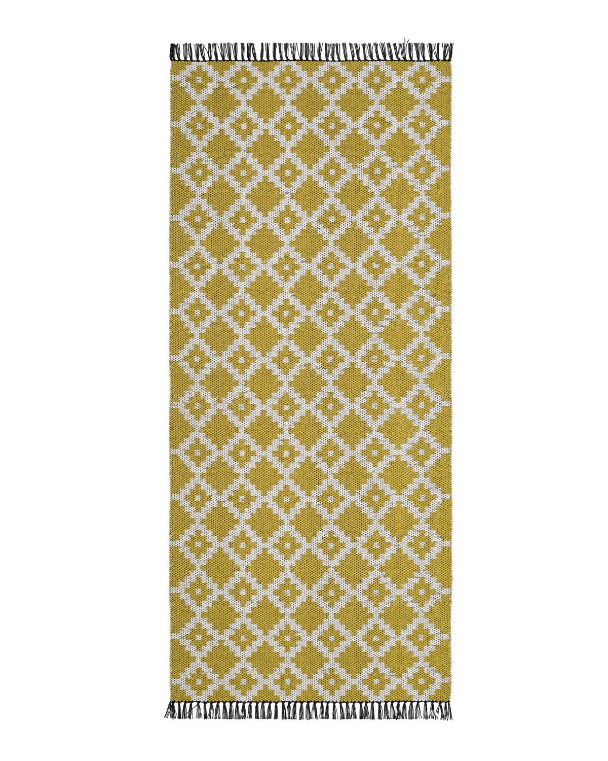 Plastmattor - Horredsmattan Leia (gul) (Storlek: 170 x 250 cm)