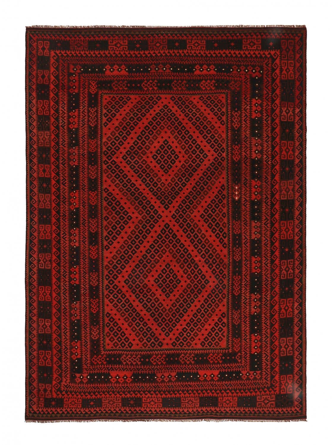 Orientalisk kelimmatta 397 x 280 cm (Storlek: 397 x 280 cm)