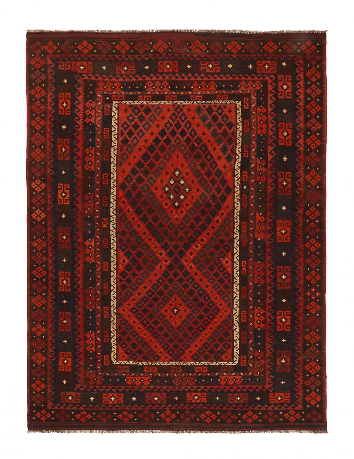 Orientalisk kelimmatta 384 x 250 cm (Storlek: 384 x 250 cm)