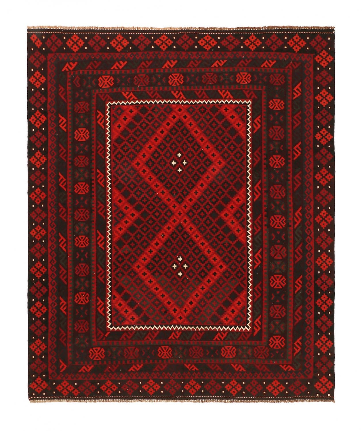 Orientalisk kelimmatta 309 x 260 cm (Storlek: 309 x 260 cm)