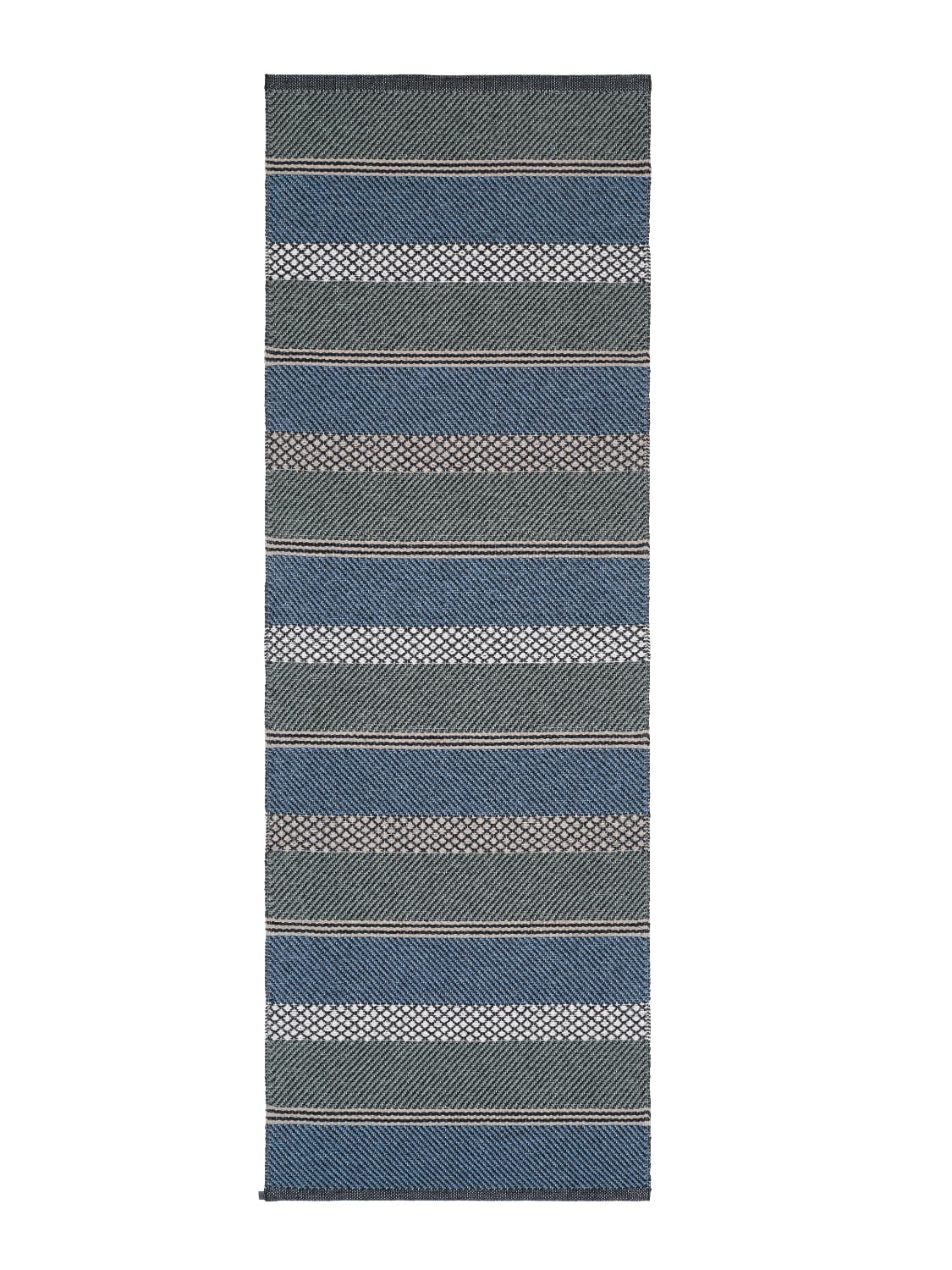 Plastmattor - Horredsmattan Mason (blå) (Storlek: 70 x 210 cm)