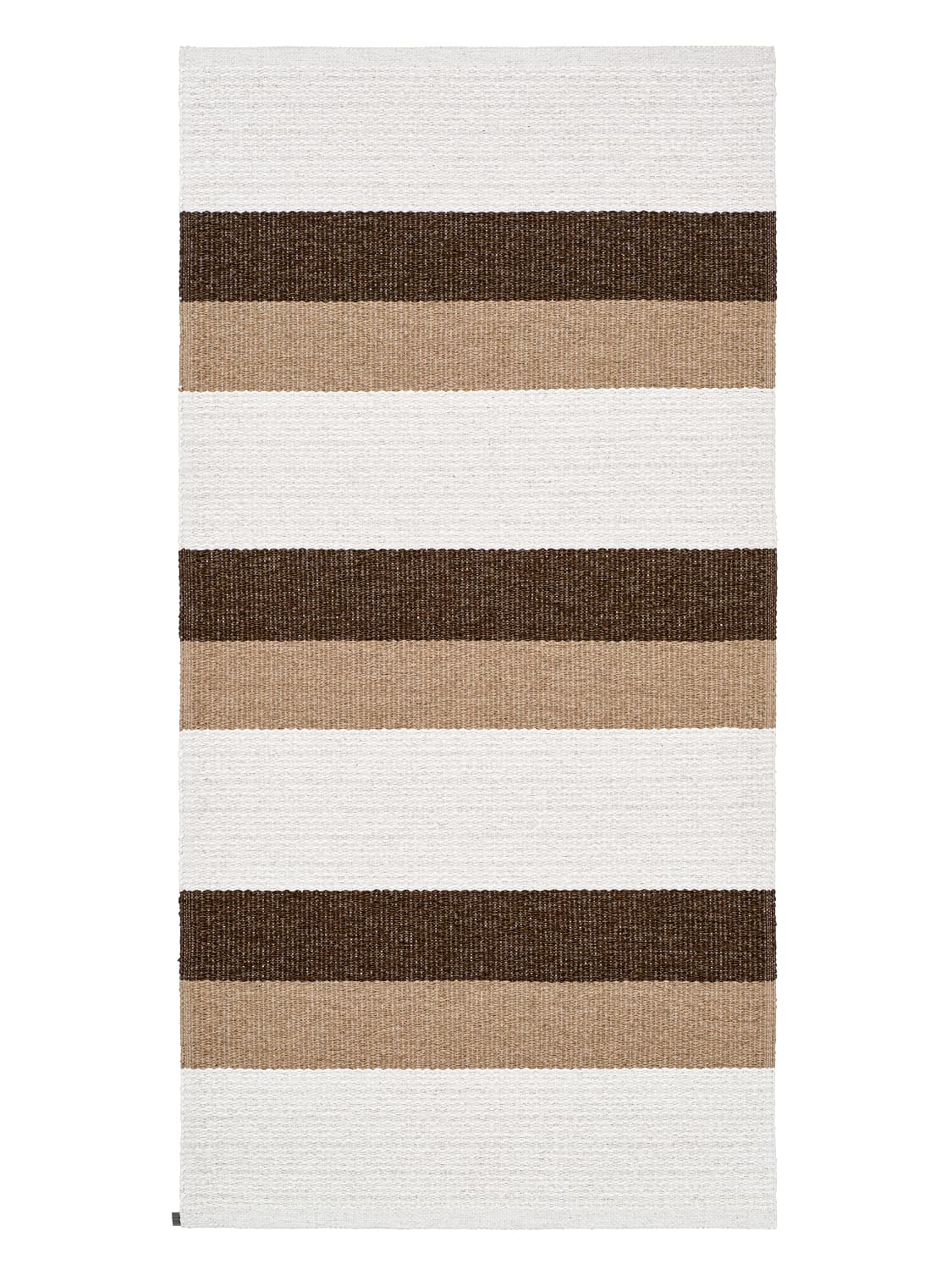 Plastmattor - Horredsmattan Milo (brun) (Storlek: 70 x 340 cm)