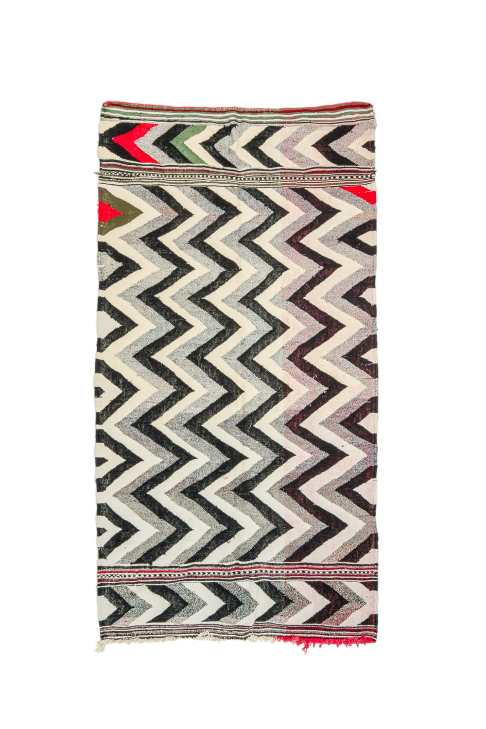 Marockansk Boucherouite-matta 150 x 280 cm (Storlek: 150 x 280 cm)