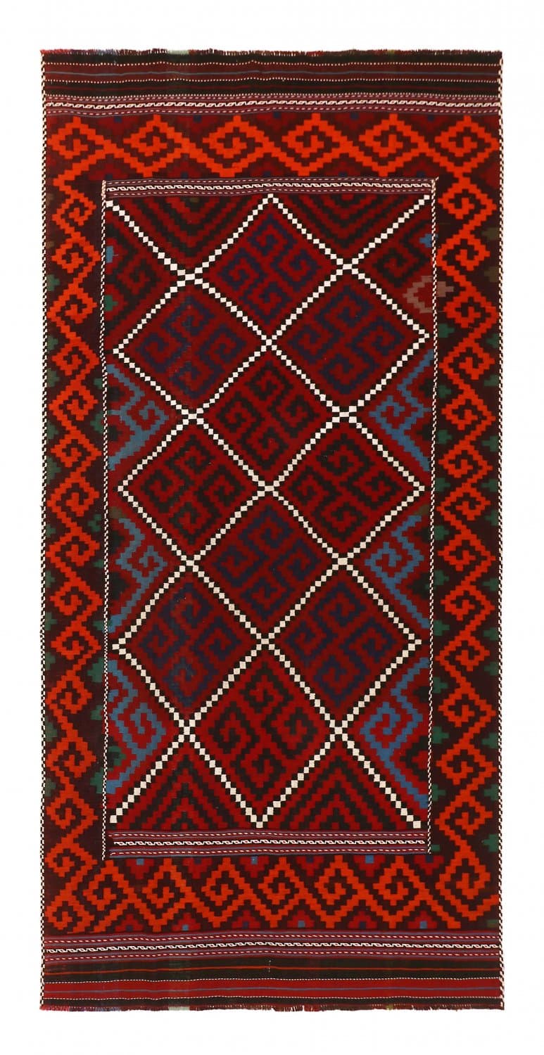 Orientalisk kelimmatta 377 x 179 cm (Storlek: 377 x 179 cm)