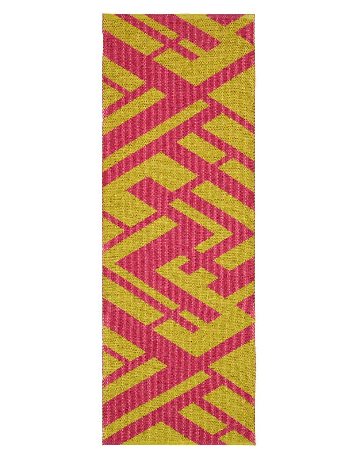 Plastmattor - Horredsmattan Uma (rosa) (Storlek: 70 x 100 cm)