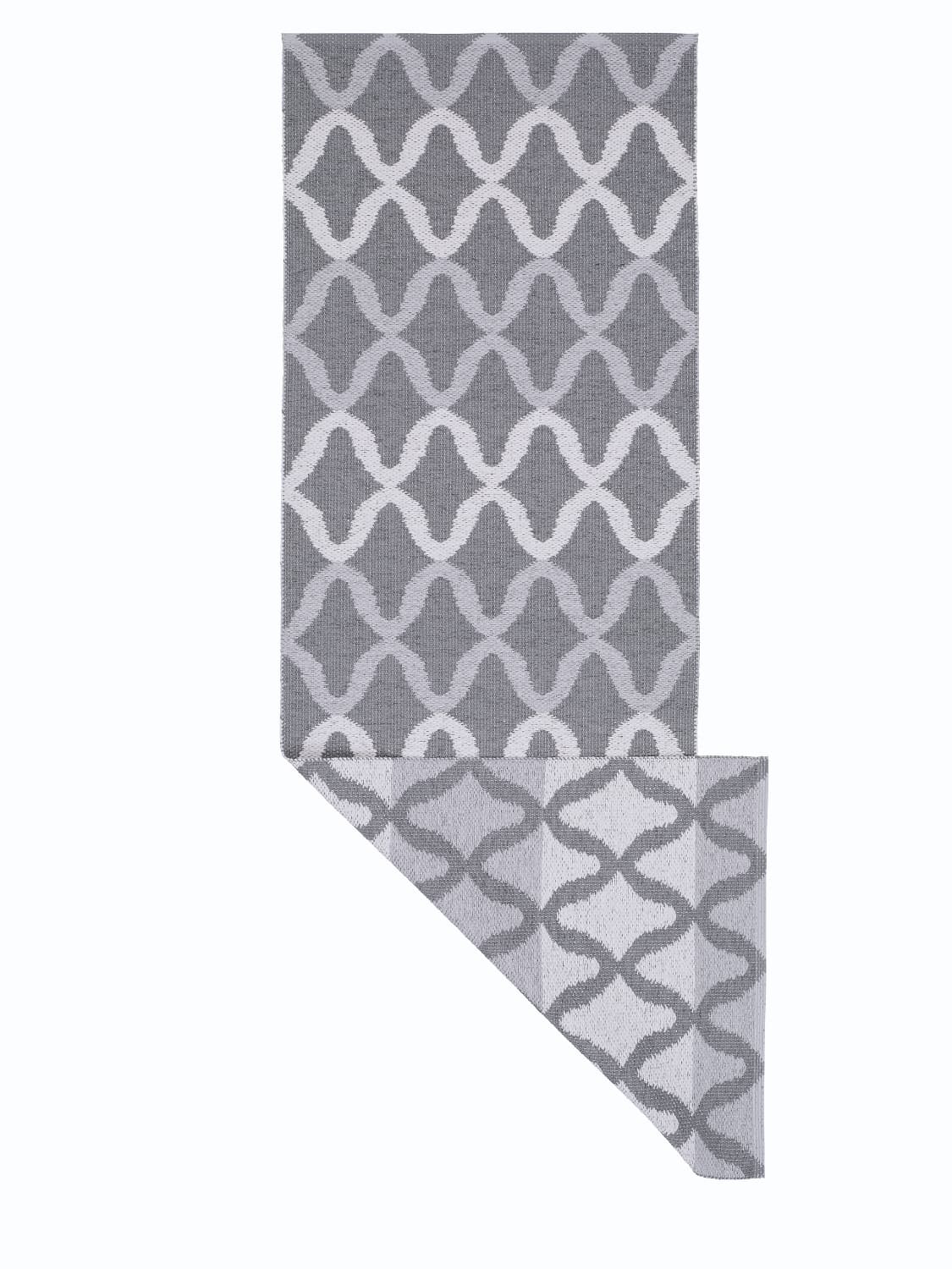 Plastmattor - Horredsmattan Maddox (grå) (Storlek: 70 x 450 cm)