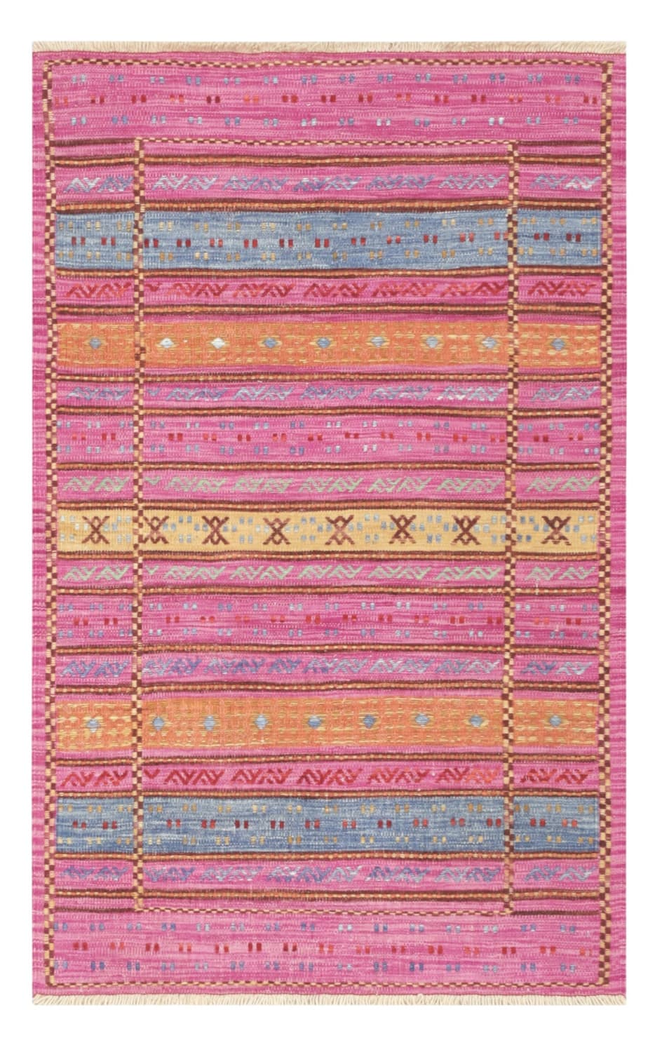 Orientalisk Matta - Baluchi Kelim Hand Woven - 98 x 154 cm (Storlek: 98 x 154 cm)