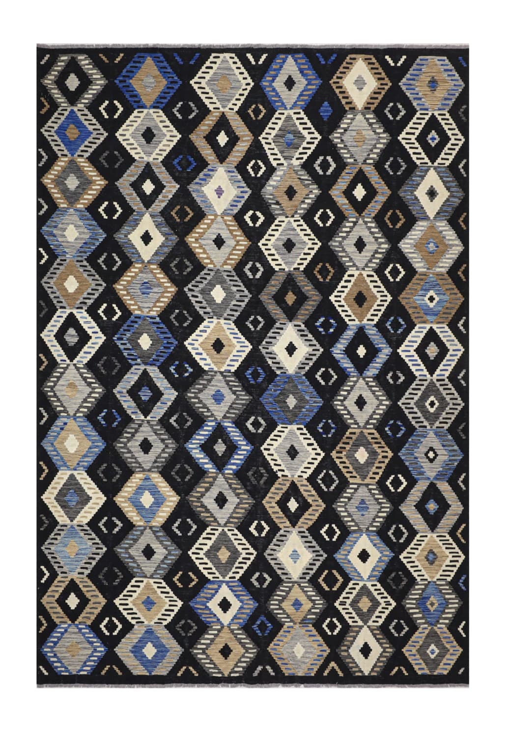 Orientalisk Matta - Vegi Kelim Hand Woven - 250 x 348 cm (Storlek: 250 x 348 cm)