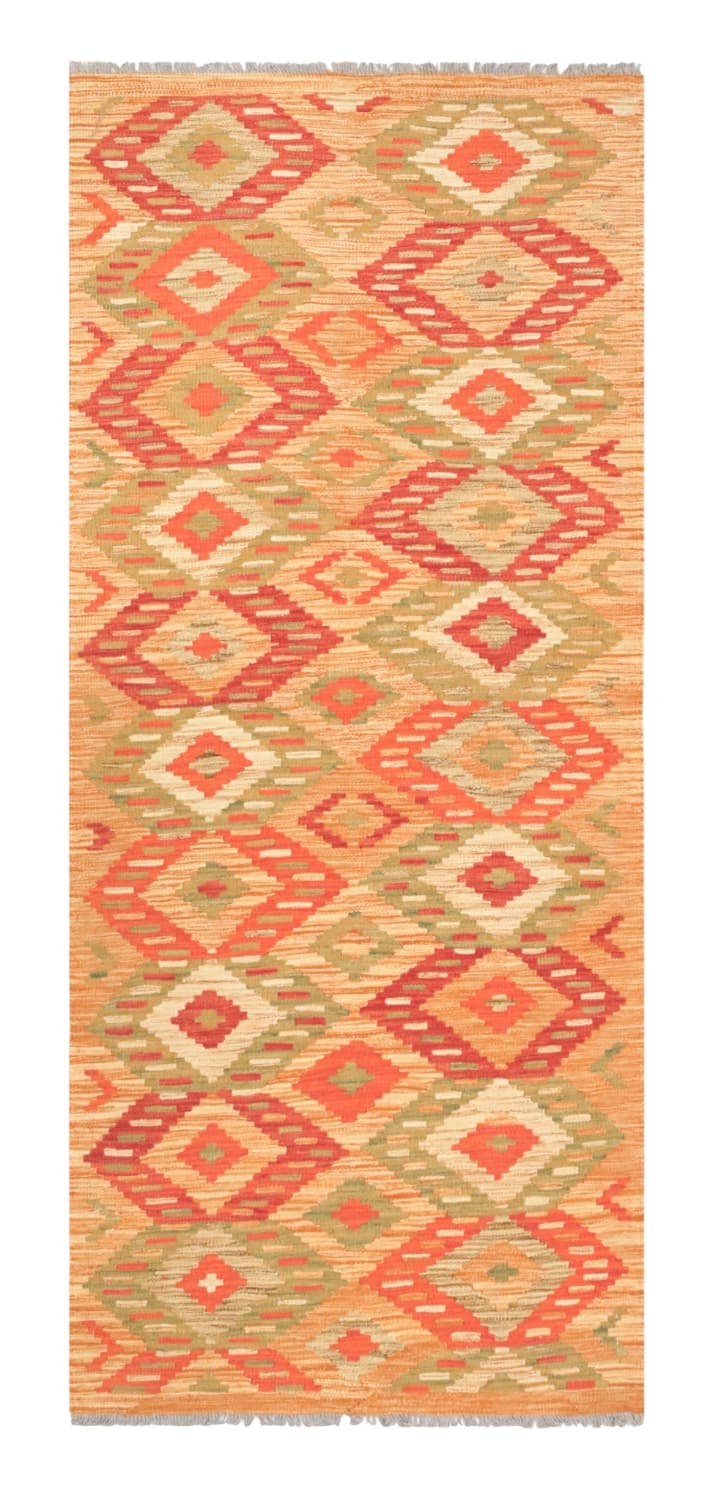 Orientalisk Matta - Vegi Kelim Hand Woven - 83 x 201 cm (Storlek: 83 x 201 cm)