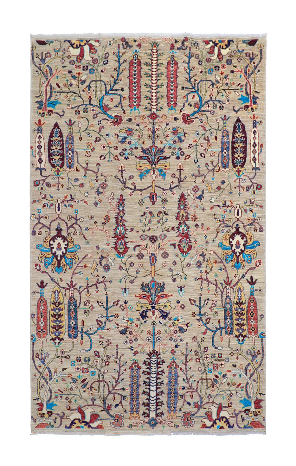 Orientalisk Matta - Chaman Rug Hand Knotted - 185 x 300 cm (Storlek: 185 x 300 cm)