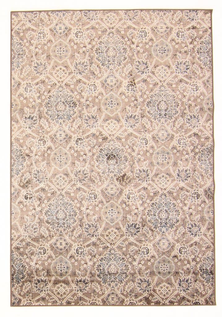 Wiltonmatta - Sanandaj (blå-beige) (Storlek: 200 x 290 cm)