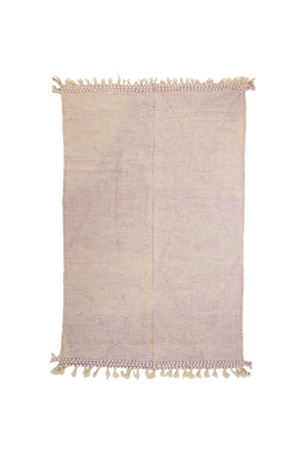 Marockansk Boucherouite-matta 165 x 260 cm (Storlek: 165 x 260 cm)