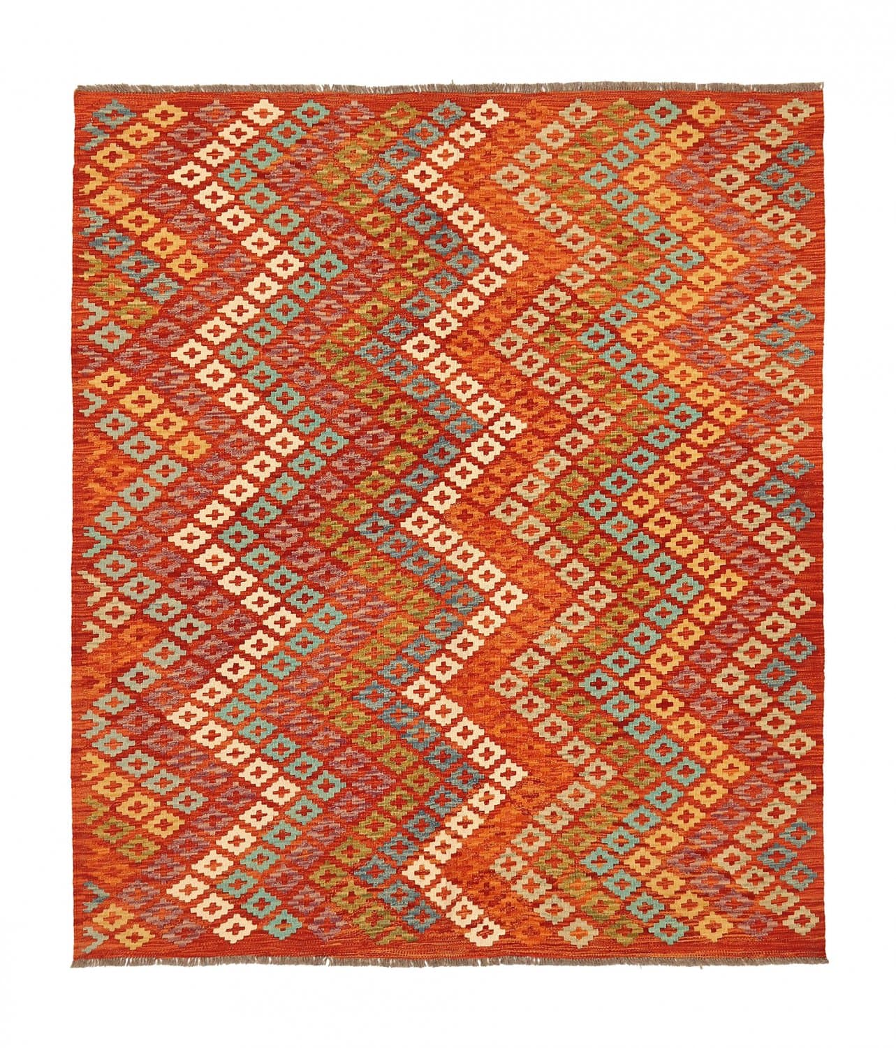 Orientalisk kelimmatta 192 x 167 cm (Storlek: 192 x 167 cm)