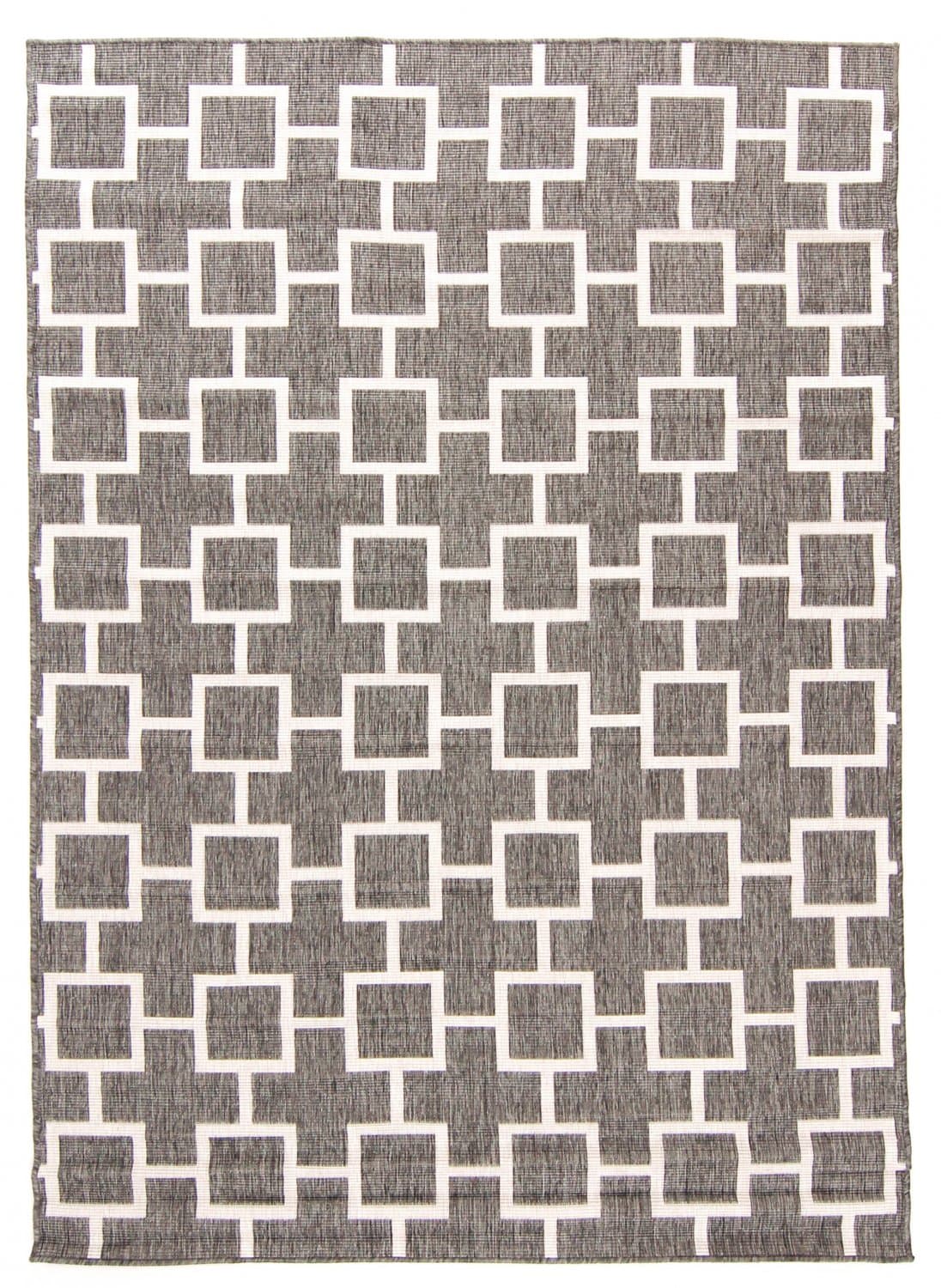 Inomhus- utomhusmatta - Brussels Silver (grå) (Storlek: 200 x 290 cm)