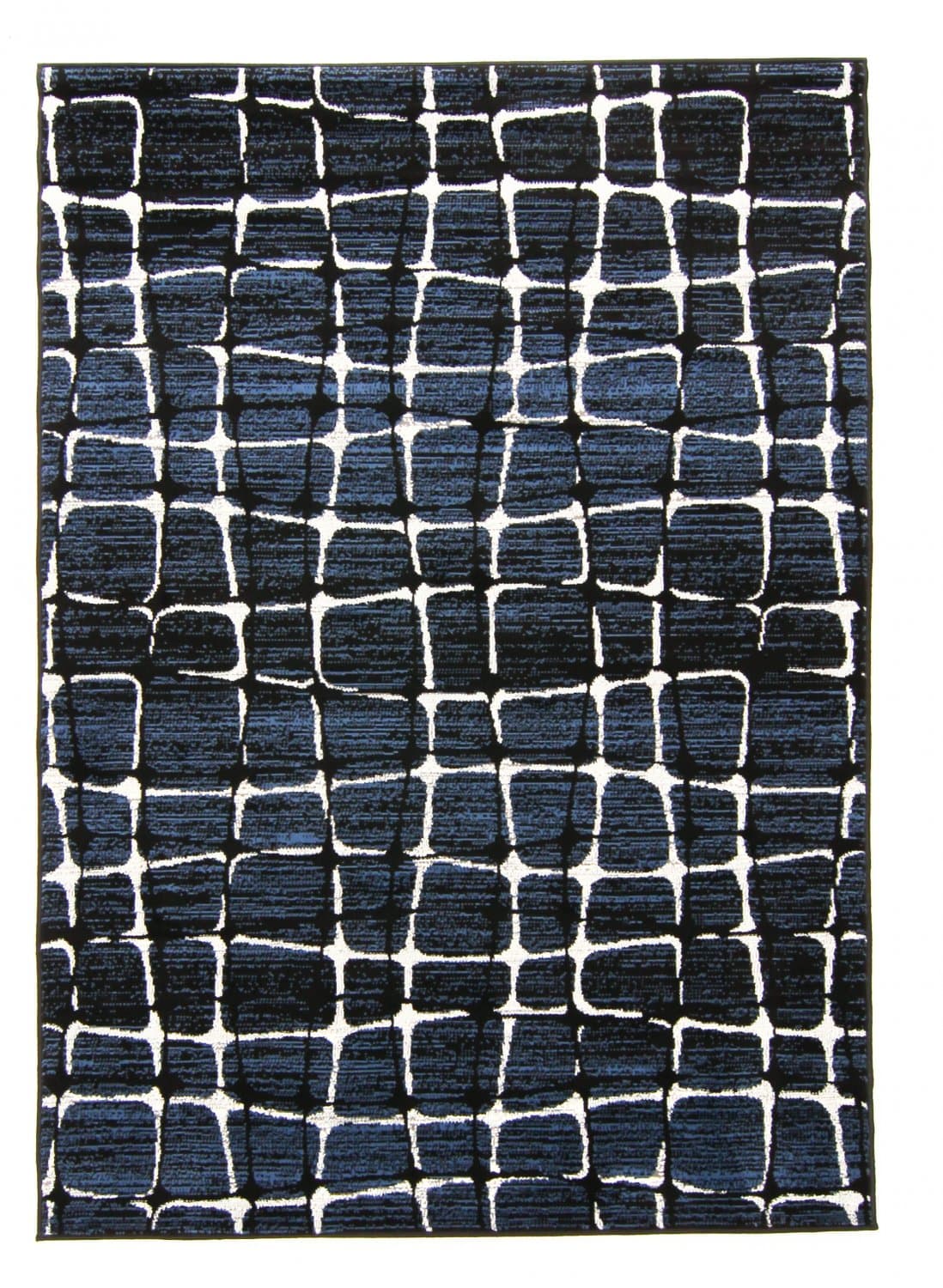 Wiltonmatta - Florence Jeans (marinblå) (Storlek: 200 x 290 cm)