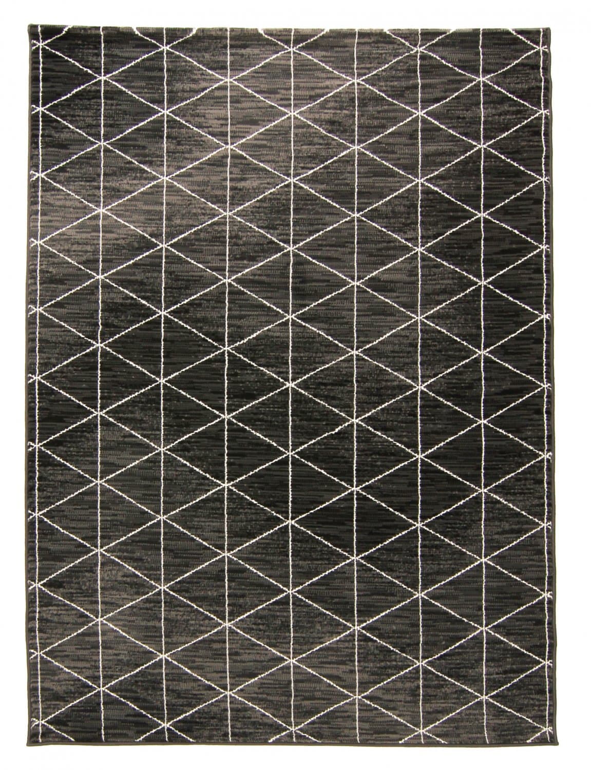 Wiltonmatta - Florence Howth (svart) (Storlek: 200 x 290 cm)