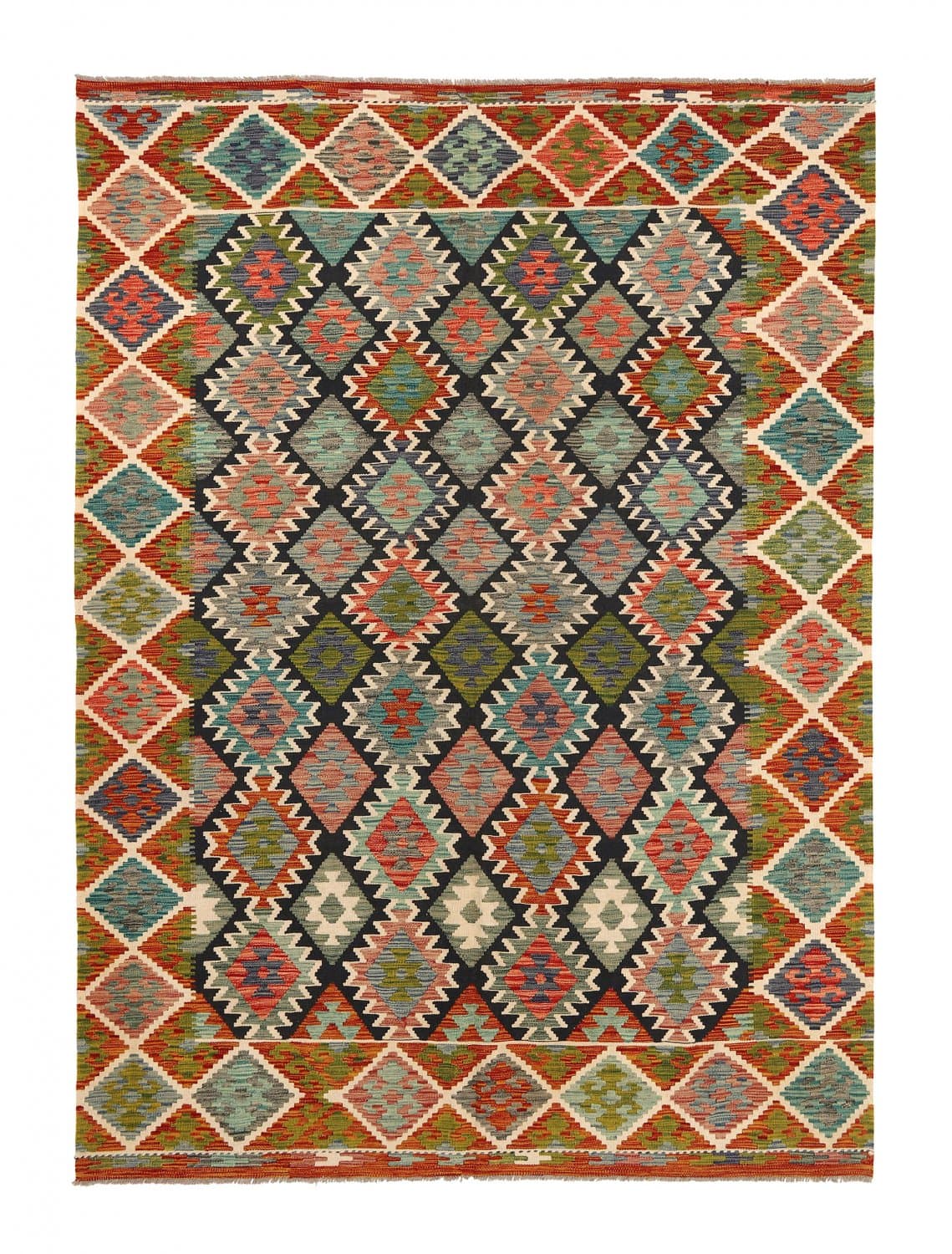 Orientalisk kelimmatta 284 x 207 cm (Storlek: 284 x 207 cm)