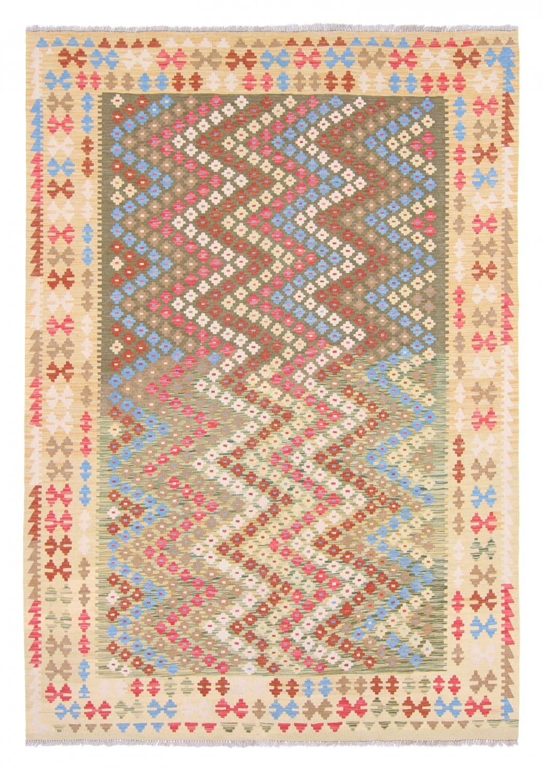 Orientalisk kelimmatta 296 x 205 cm
