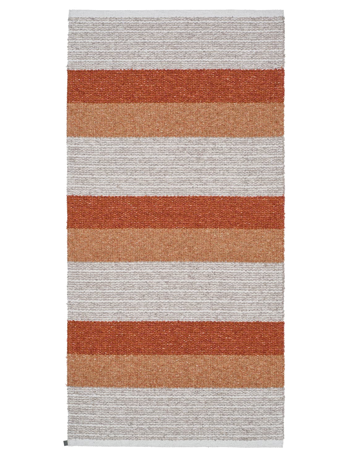 Plast- och Garnmattor - Horredsmattan Myra mix (rost) (Storlek: 150 x 220 cm)
