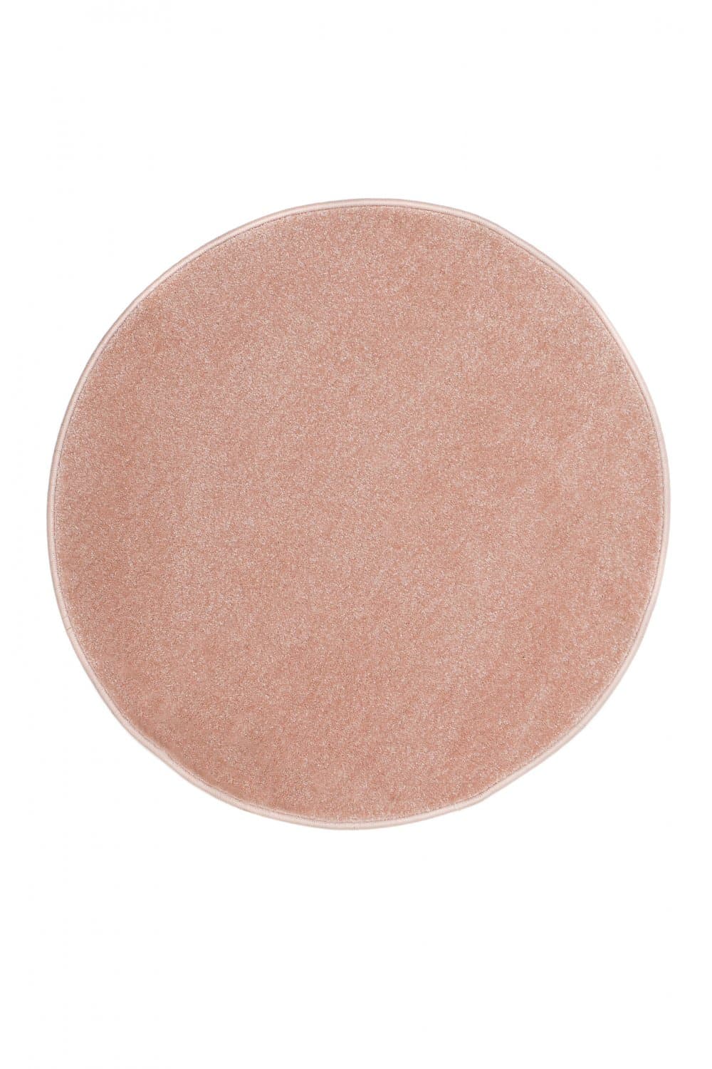 Rund matta - Aura (rosa) (Storlek: Ø 80 cm)