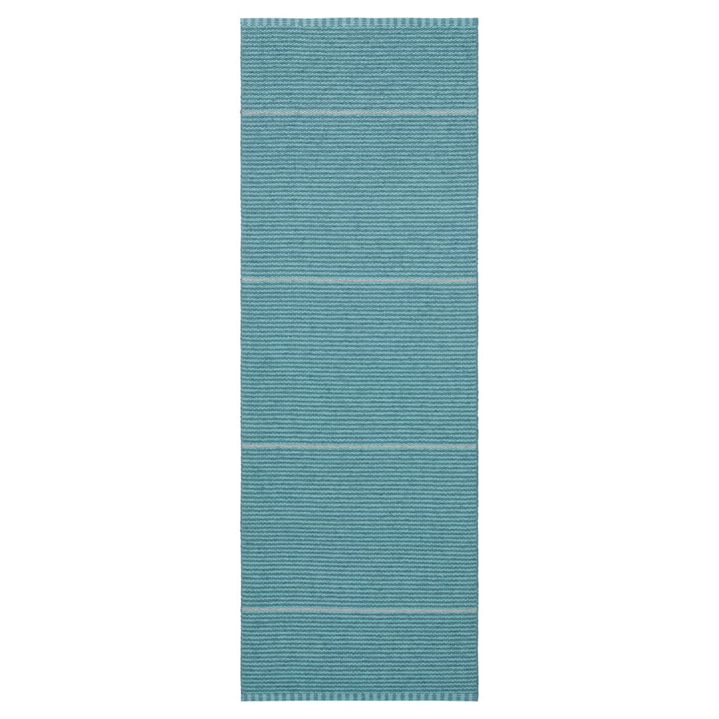 Plastmattor - Horredsmattan Cleo (turkos) (Storlek: 70 x 150 cm)