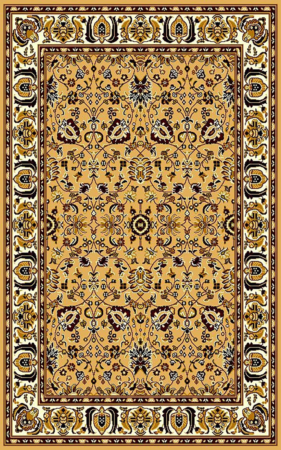 Wiltonmatta - Peking Imperial (guld) (Storlek: 200 x 290 cm)